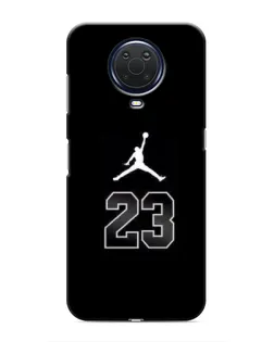 Чехол для Nokia G20 с картинкой «Jordan Flight 23»
