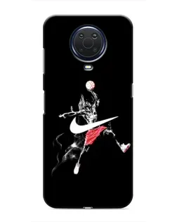 Чехол для Nokia G20 с картинкой «Jordan Jumpman»