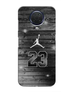 Чехол для Nokia G20 с картинкой «Jordan Carbon 23»