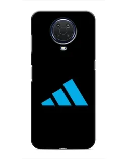 Чехол для Nokia G20 с картинкой «Adidas Cyan Logo»