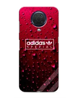 Чехол для Nokia G20 с картинкой «Adidas Gold Marble»