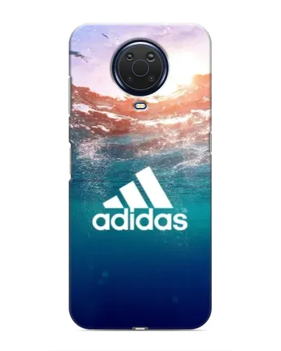 Чехол для Nokia G20 с картинкой «Океанская глубина адидас»