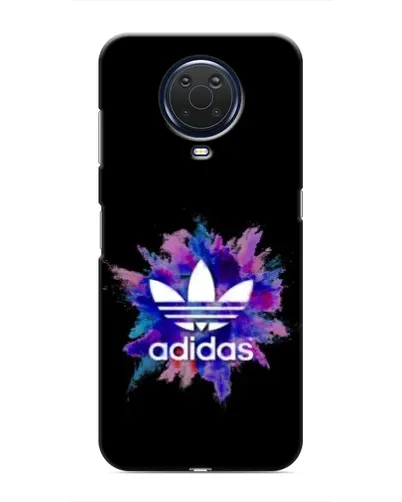 Чехол для Nokia G20 с картинкой «Взрыв красок Adidas»