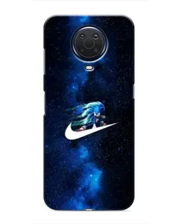 Чехол для Nokia G20 с картинкой «Звездный путь Nike»