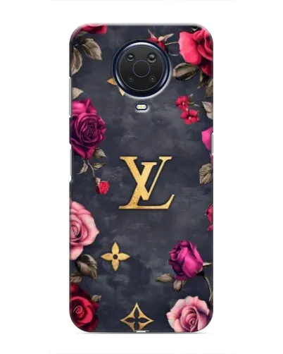 Чехол для Nokia G20 с картинкой «Цветочный Louis Vuitton»