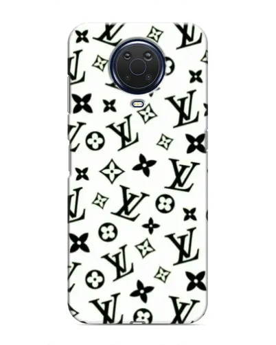 Чехол для Nokia G20 с картинкой «Монохромный хаос LV»