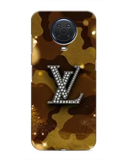 Чехол для Nokia G20 с картинкой «Камуфляжный Louis Vuitton»
