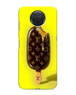 Чехол для Nokia G20 с картинкой «Мороженое от LV»