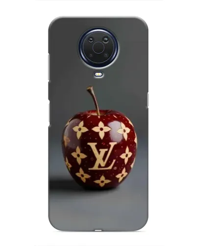 Чехол для Nokia G20 с картинкой «Красное яблоко LV»