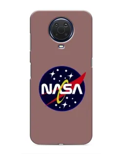 Чехол для Nokia G20 с картинкой «NASA — ретро космос»