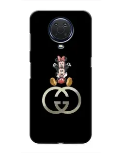 Чехол для Nokia G20 с картинкой «Минни Маус на лого»