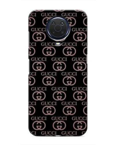 Чехол для Nokia G20 с картинкой «Классическая монограмма Gucci»