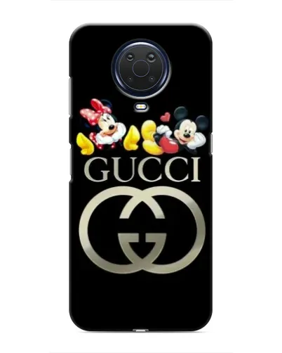 Чехол для Nokia G20 с картинкой «Gucci — герои Disney»