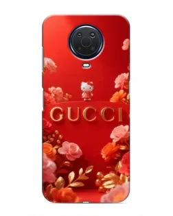 Чехол для Nokia G20 с картинкой «Gucci — золотой сад»