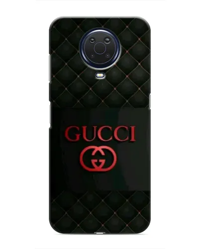 Чехол для Nokia G20 с картинкой «Gucci — стеганый черный»