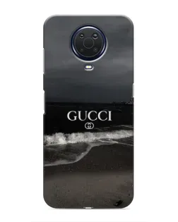 Чехол для Nokia G20 с картинкой «Gucci — морской прибой»