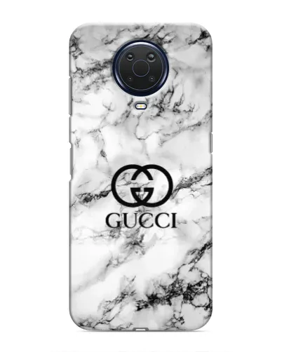 Чехол для Nokia G20 с картинкой «Gucci — мраморный шик»