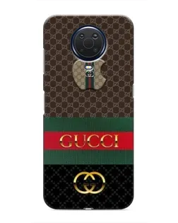Чехол для Nokia G20 с картинкой «Gucci — брендированный десерт»