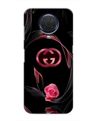 Чехол для Nokia G20 с картинкой «Gucci — неоновая роза»