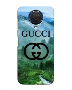 Чехол для Nokia G20 с картинкой «Gucci — горный пейзаж»