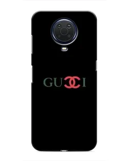 Чехол для Nokia G20 с картинкой «Gucci — красный градиент»