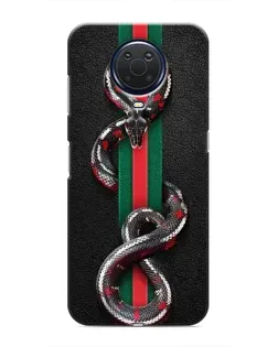 Чохол для Nokia G20 з картинкою «Gucci — змія на смузі» Чохол для Nokia G20 з картинкою «Gucci — змія на смузі»