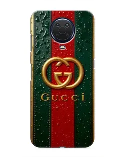 Чохол для Nokia G20 з картинкою «Gucci — фірмова смуга та золото» Чохол для Nokia G20 з картинкою «Gucci — фірмова смуга та золото»
