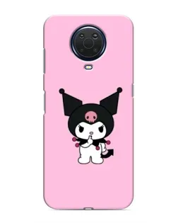 Чохол для Nokia G20 з картинкою «Kuromi — рожева ніжність»