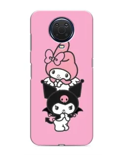 Чохол для Nokia G20 з картинкою «My Melody та Kuromi»