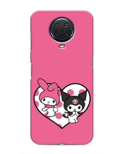 Чохол для Nokia G20 з картинкою «Kuromi та My Melody»