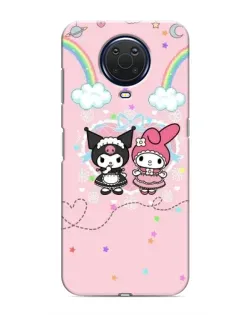 Чохол для Nokia G20 з картинкою «My Melody та Kuromi»