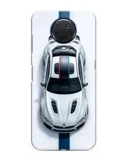 Чохол для Nokia G20 з картинкою «Вид зверху — BMW M»