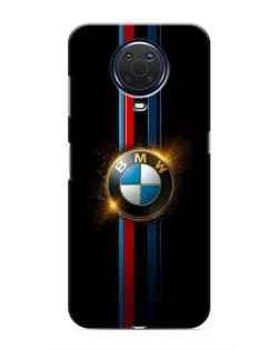 Чехол для Nokia G20 с картинкой «BMW M-Power неон»