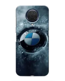 Чохол для Nokia G20 з картинкою «Логотип BMW — лід»