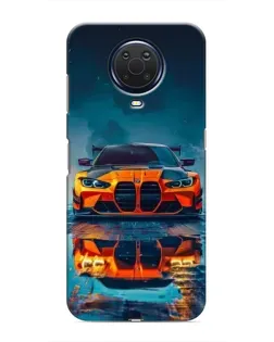 Чохол для Nokia G20 з картинкою «BMW — золота емблема»