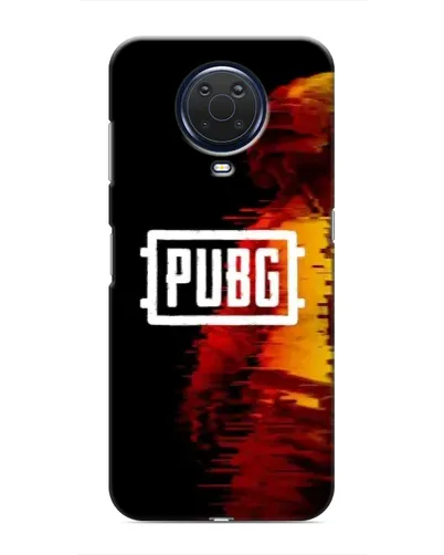 Чохол для Nokia G20 з картинкою «Яскравий логотип PUBG»