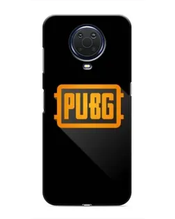 Чохол для Nokia G20 з картинкою «PUBG — рамка лого»