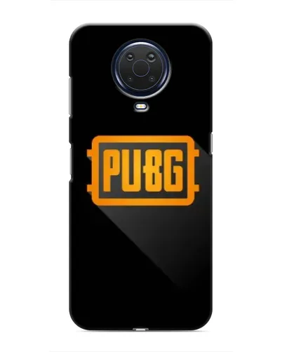 Чохол для Nokia G20 з картинкою «PUBG — рамка лого»