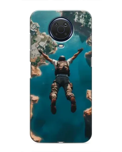 Чохол для Nokia G20 з картинкою «PUBG — вільне падіння»