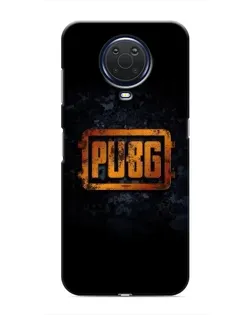 Чохол для Nokia G20 з картинкою «PUBG — золотий логотип»