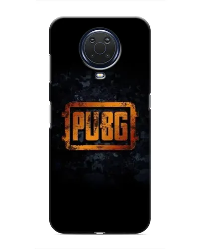 Чохол для Nokia G20 з картинкою «PUBG — золотий логотип»