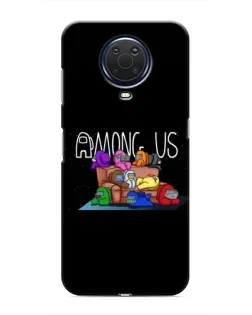 Чохол для Nokia G20 з картинкою «Логотип Among Us»