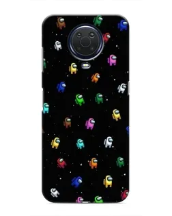 Чохол для Nokia G20 з картинкою «Екіпаж Among Us»
