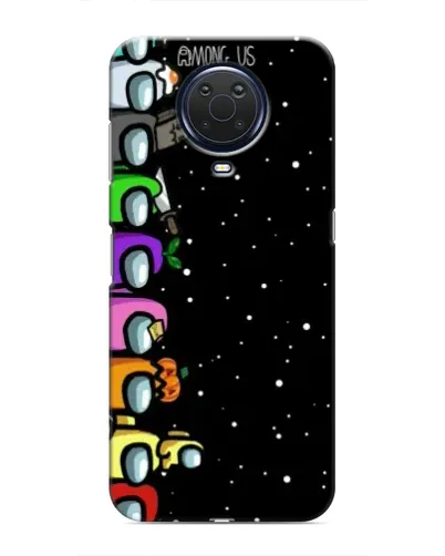 Чохол для Nokia G20 з картинкою «Команда Among Us» Чохол для Nokia G20 з картинкою «Команда Among Us»