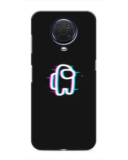 Чохол для Nokia G20 з картинкою «Among Us неон»