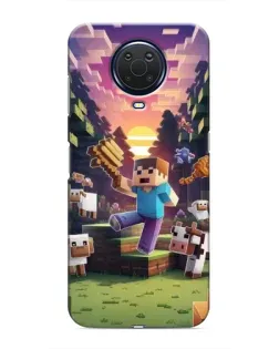 Чохол для Nokia G20 з картинкою «Стів на фермі»