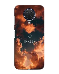 Чехол для Nokia G20 с картинкой «Сияние Имени Jesus»