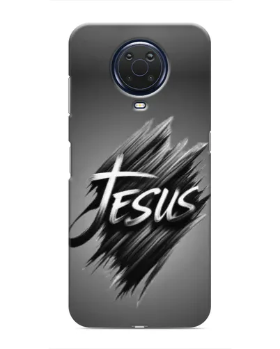 Чехол для Nokia G20 с картинкой «Надпись Jesus Graffiti»