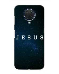 Чехол для Nokia G20 с картинкой «Звездное небо Jesus»