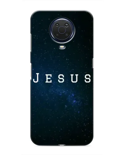 Чехол для Nokia G20 с картинкой «Звездное небо Jesus»